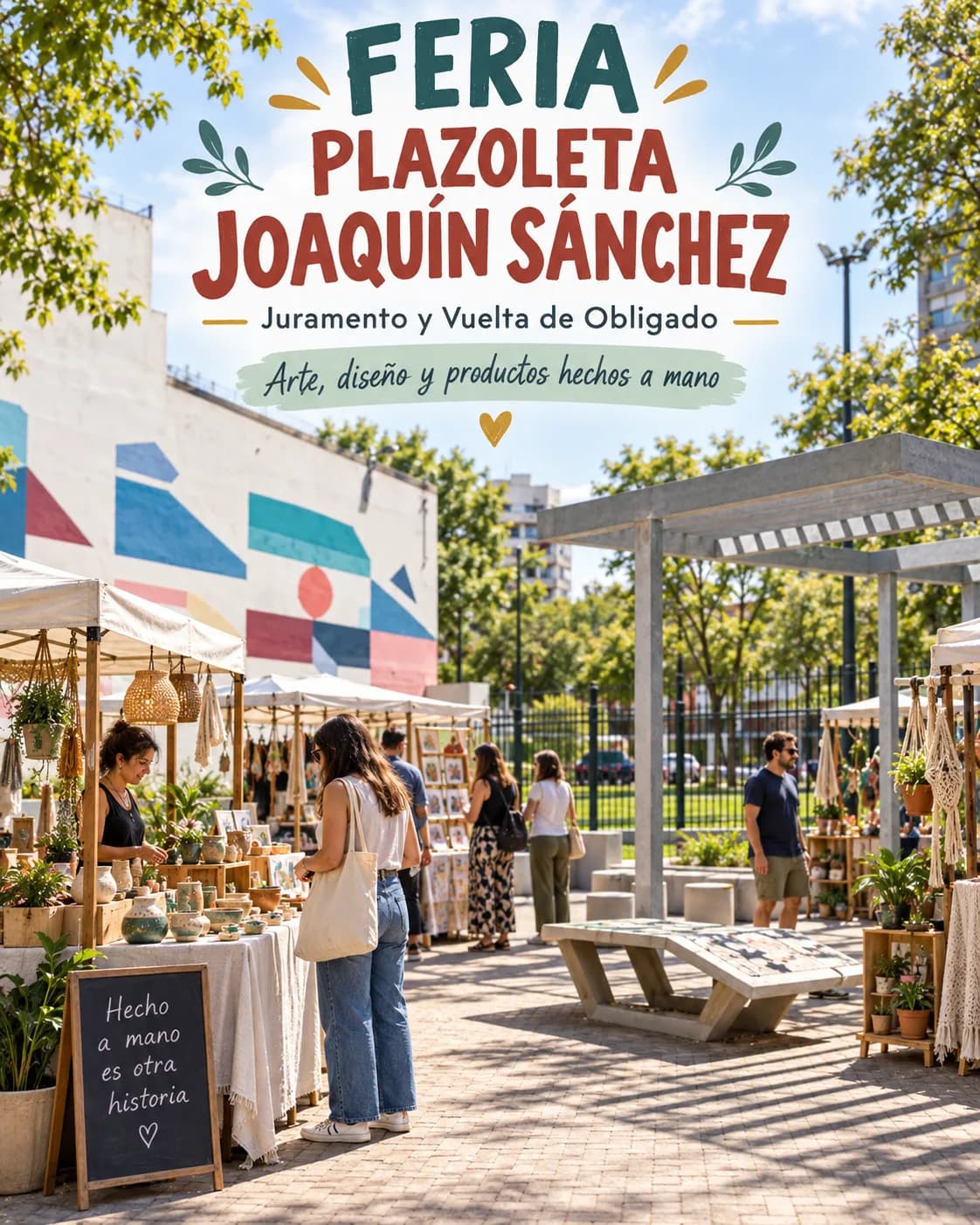Ferias de Manualistas — Plazoleta Joaquín Sánchez