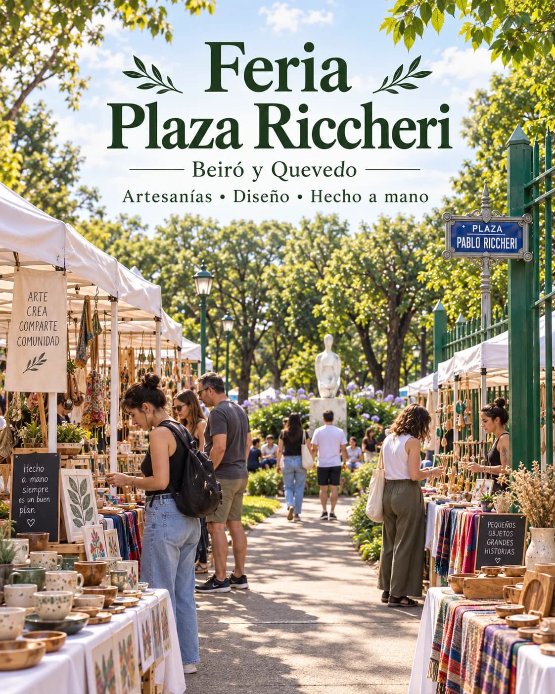 Ferias de Manualistas — Plaza Riccheri