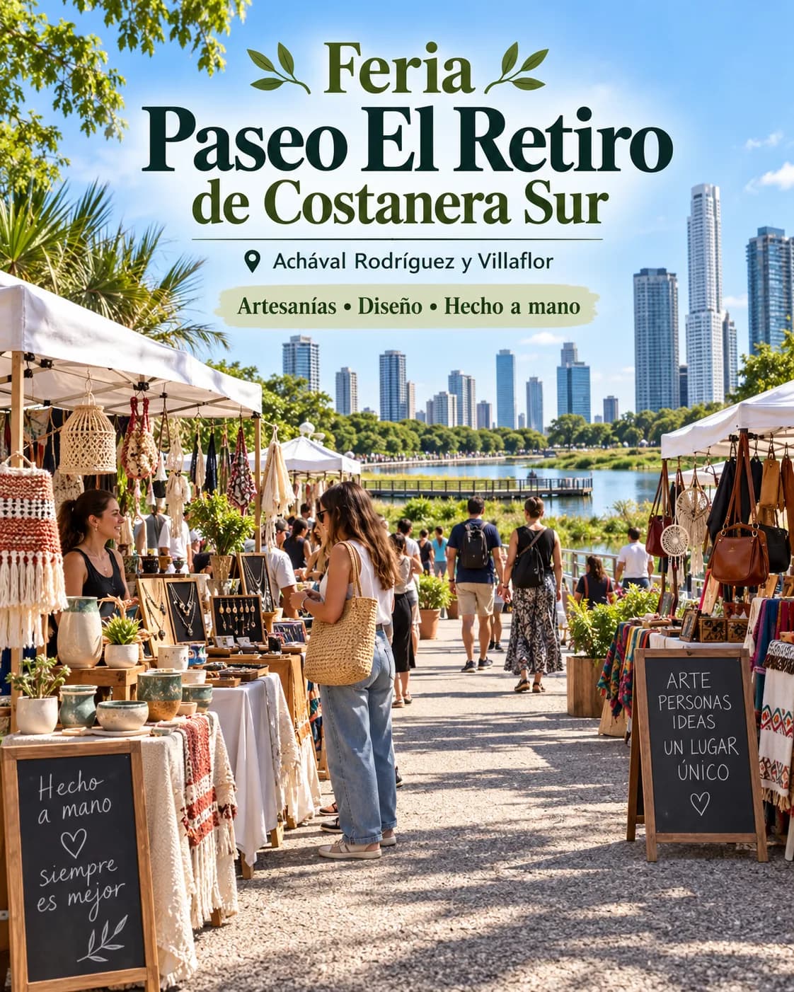 Ferias de Manualistas — Paseo El Retiro de Costanera Sur
