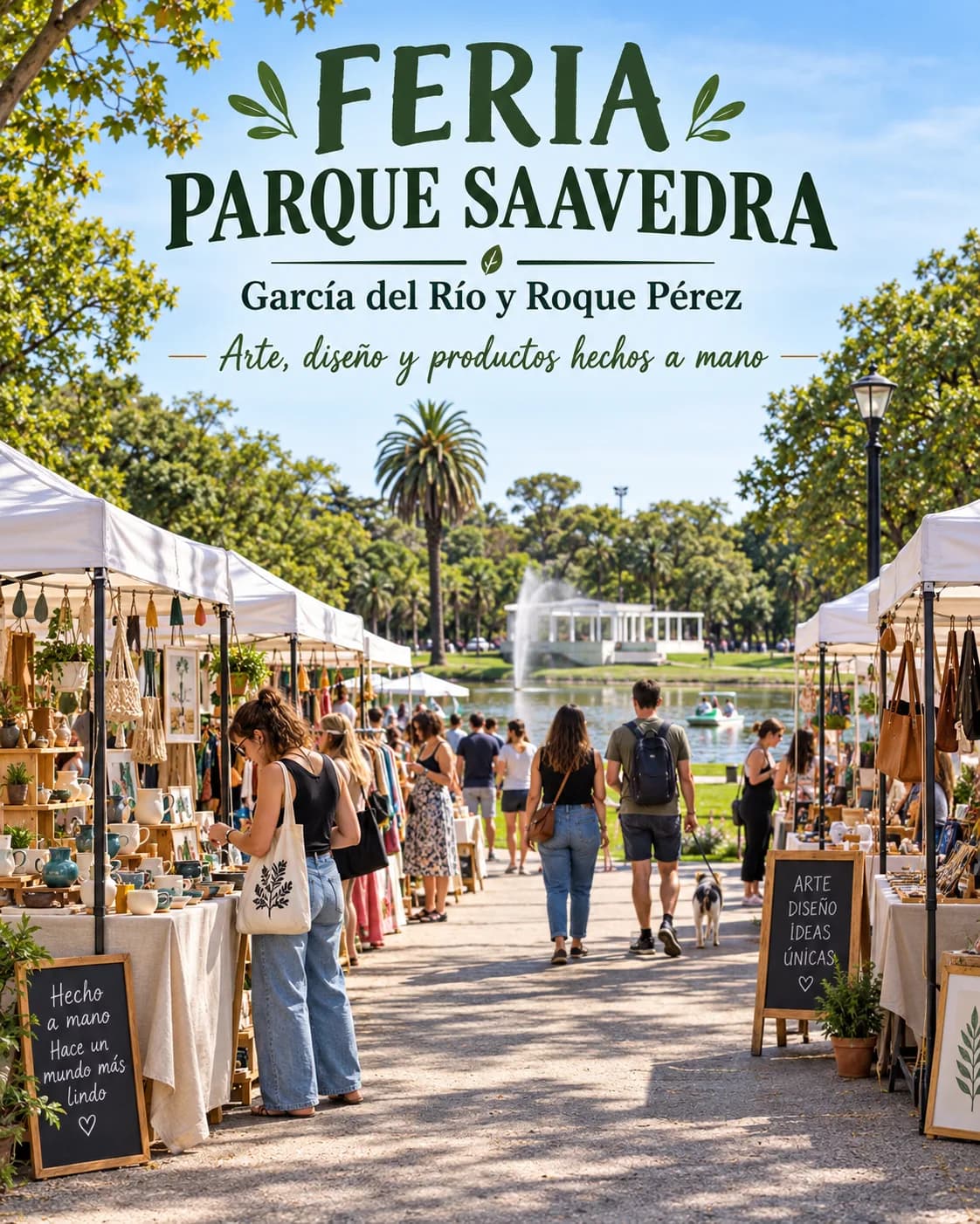 Ferias de Manualistas — Parque Saavedra
