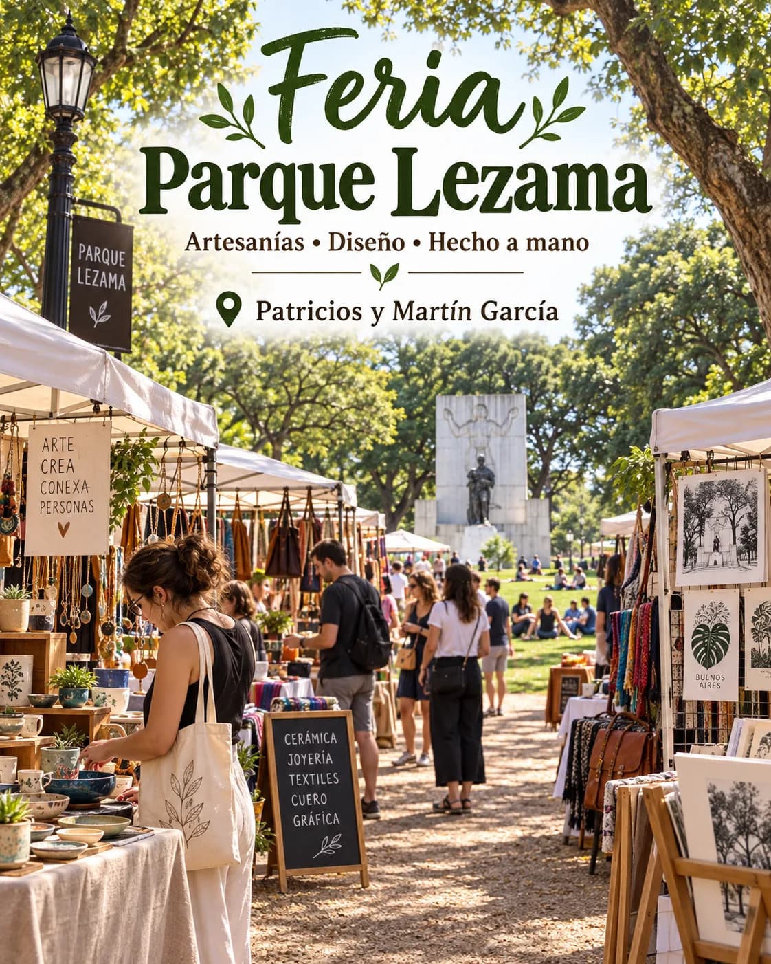 Ferias de Manualistas — Parque Lezama