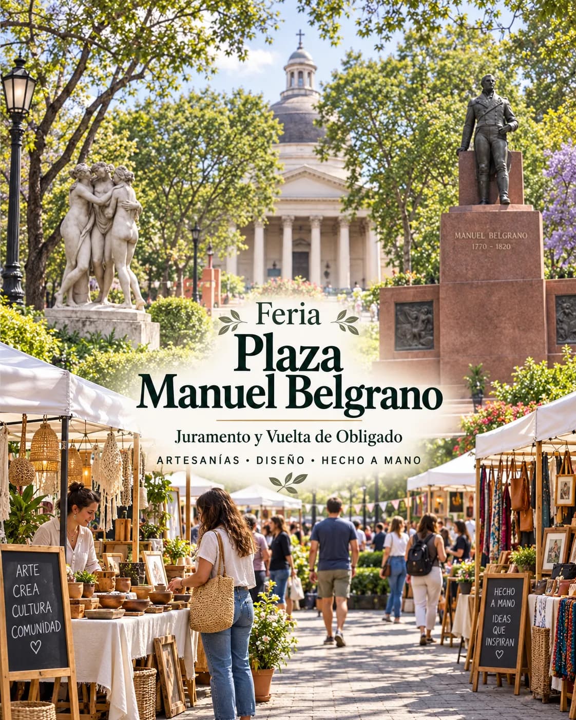 Ferias de Artesanos — Plaza Manuel Belgrano