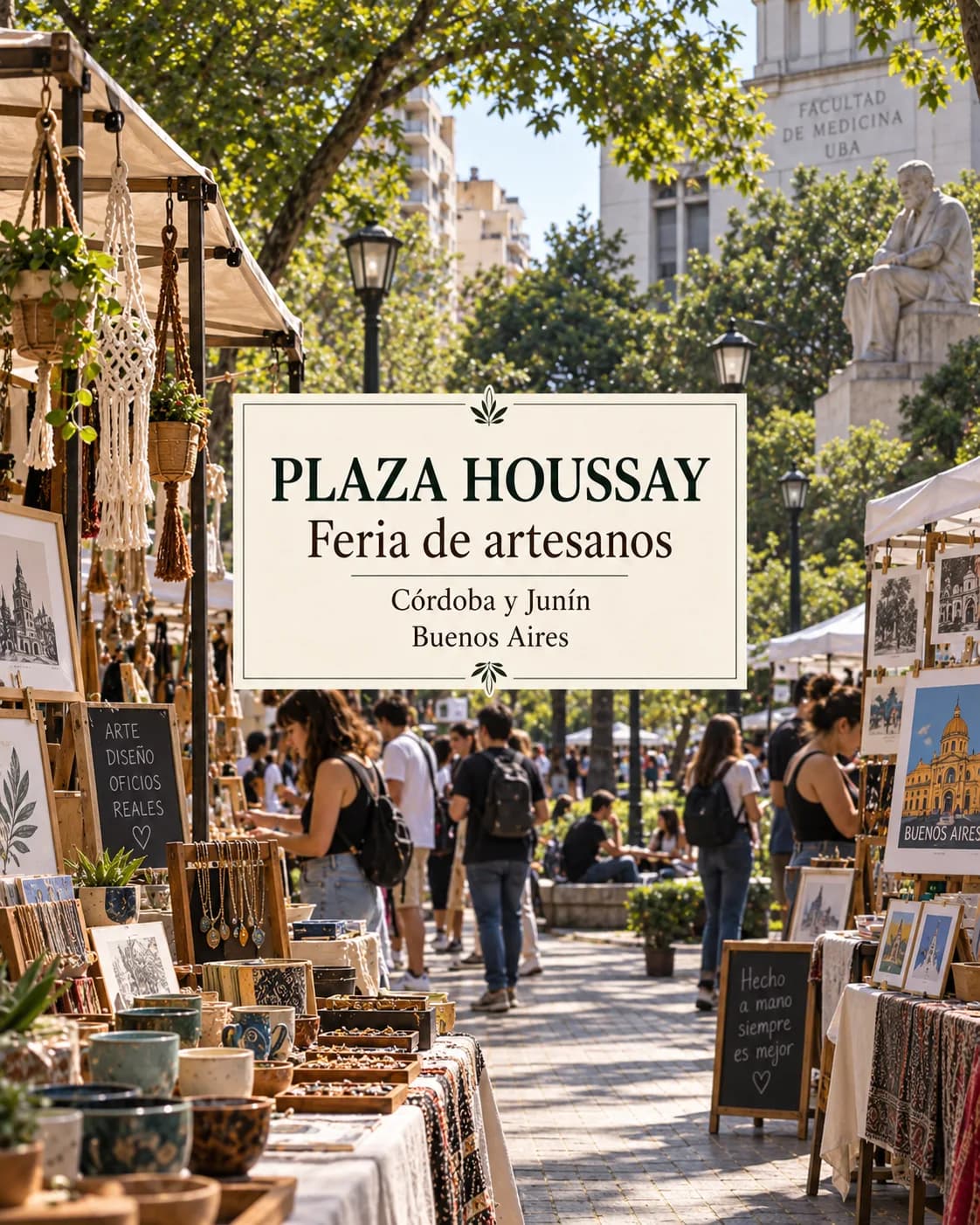 Ferias de Artesanos — Plaza Houssay
