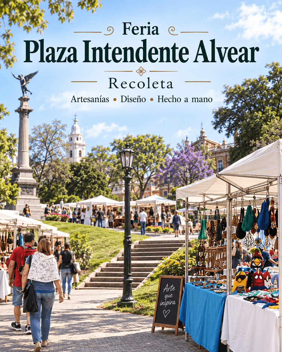 Ferias de Manualistas — Plaza Intendente Alvear (Recoleta)