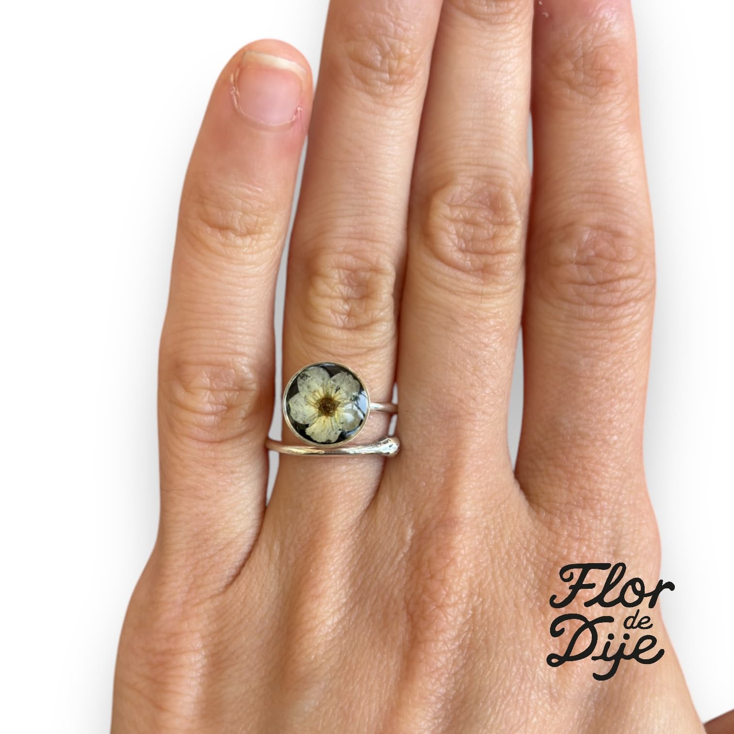 Anillo corona de novia plata 925