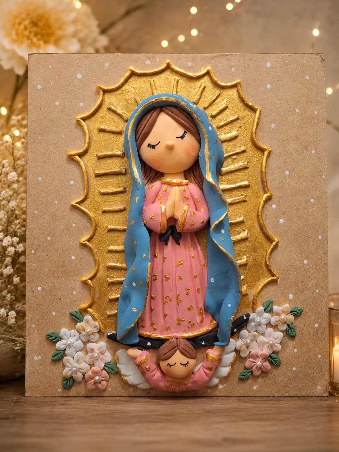 Vírgenes de Guadalupe en Porcelana