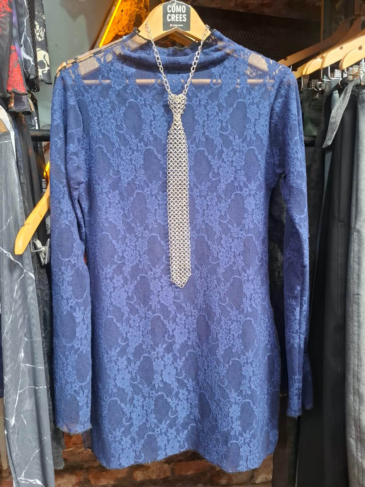 Vestido encaje Blue