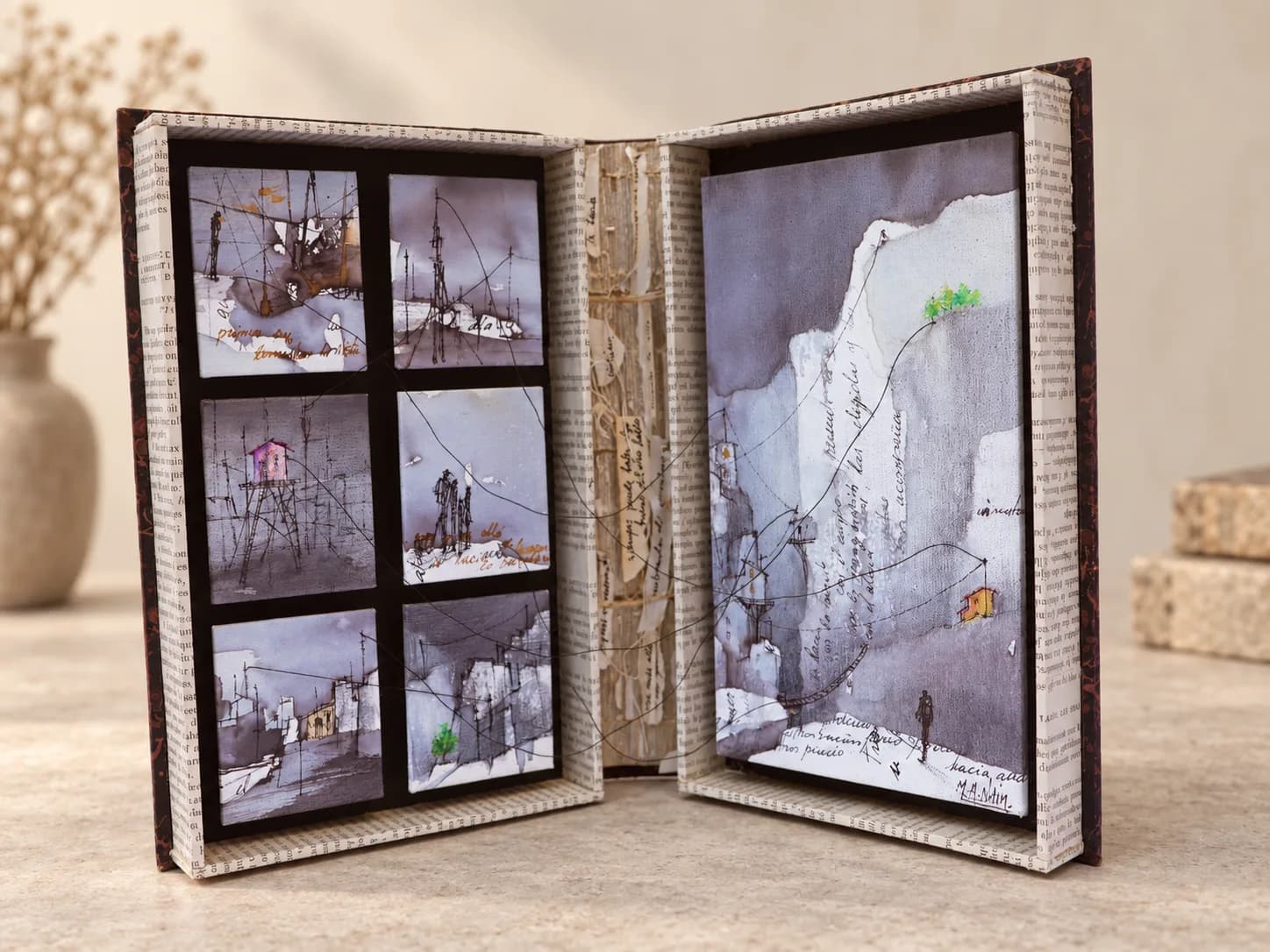 Libros intervenidos. “Ir Hacia”